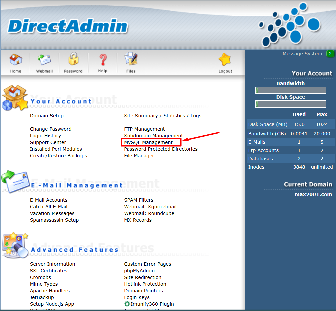 Hướng dẫn backup database trên Direct Admin