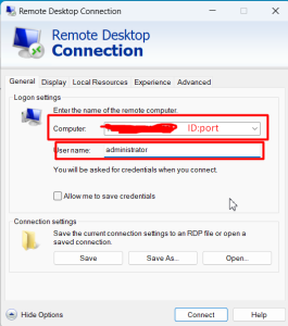 Cách sử dụng Remote Desktop Connection