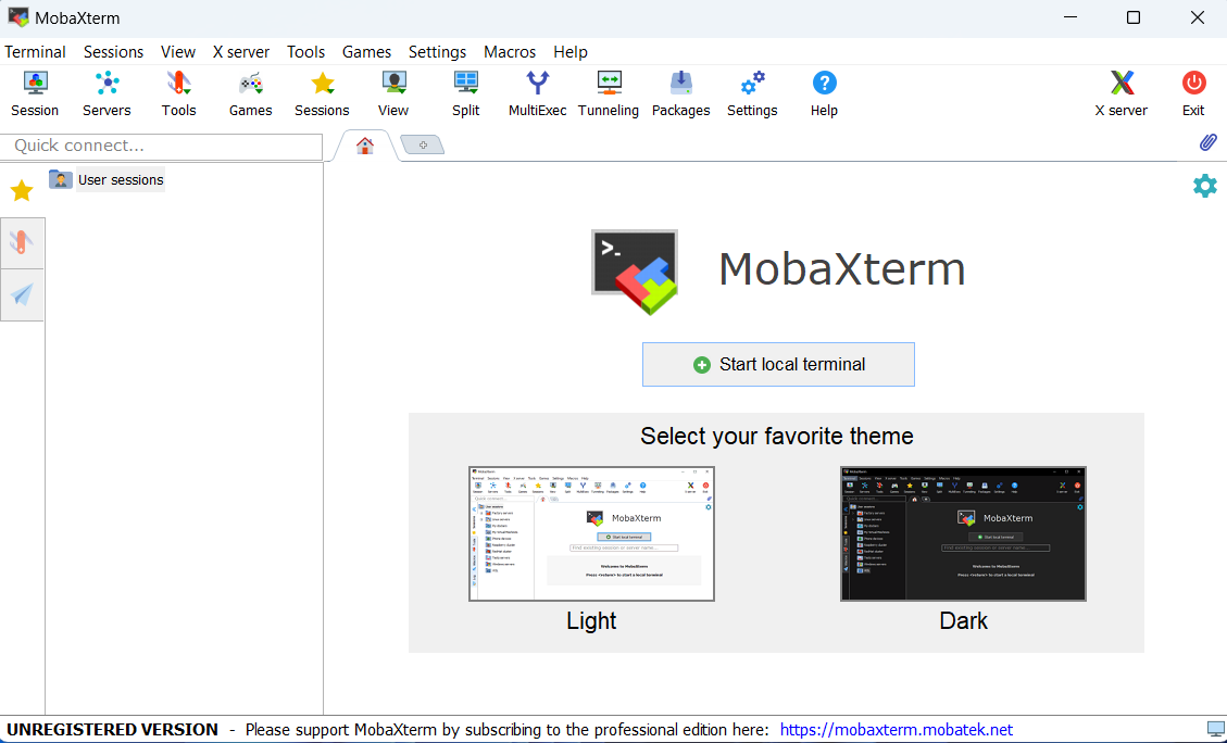 Sử dụng MobaXterm để kết nối SSH