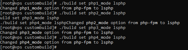 cài đặt OpenLiteSpeed Direct Admin