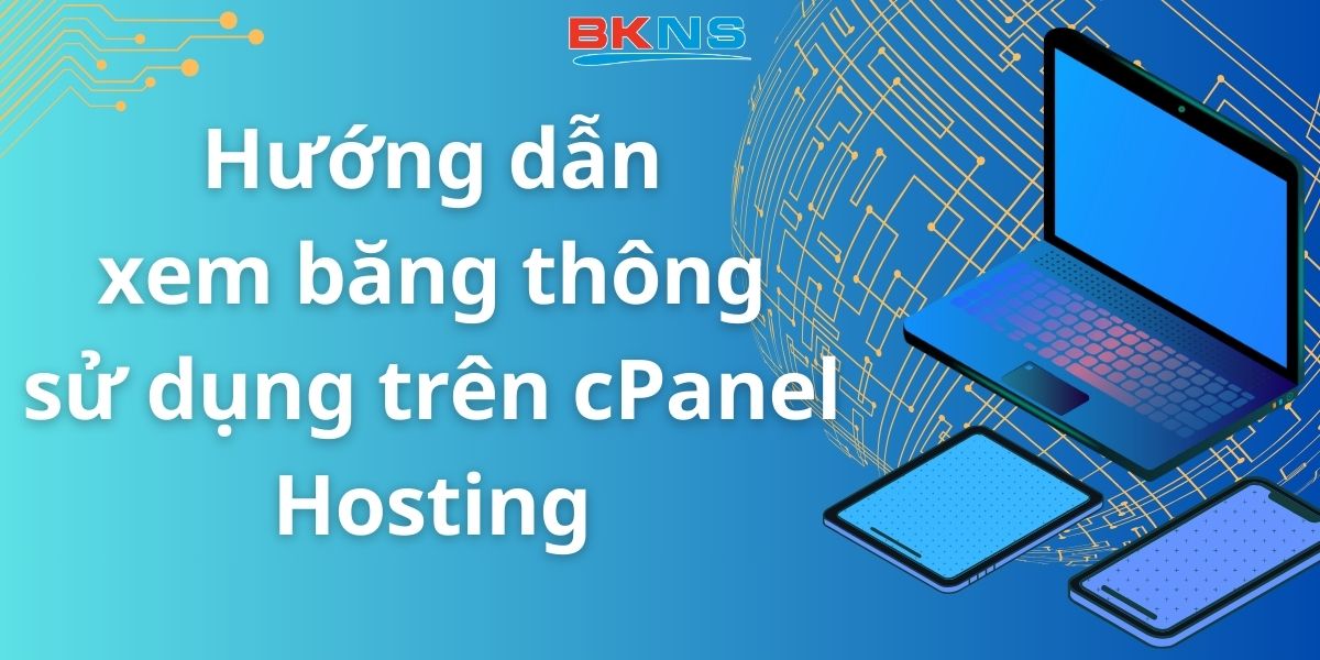 Hướng dẫn xem băng thông sử dụng trên cPanel Hosting