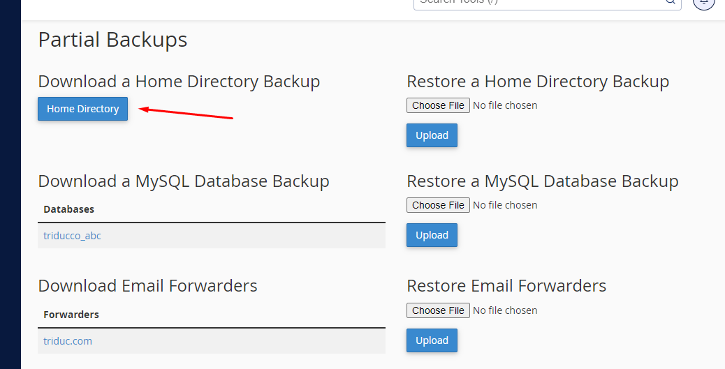 chon-Home-Directory-trong-Download-a-Home-Directory-Backup