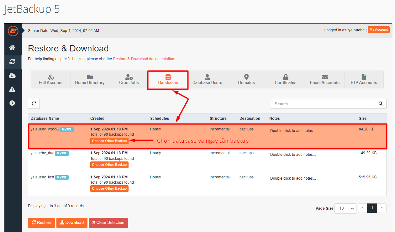 chon-database-ngay-can-backup