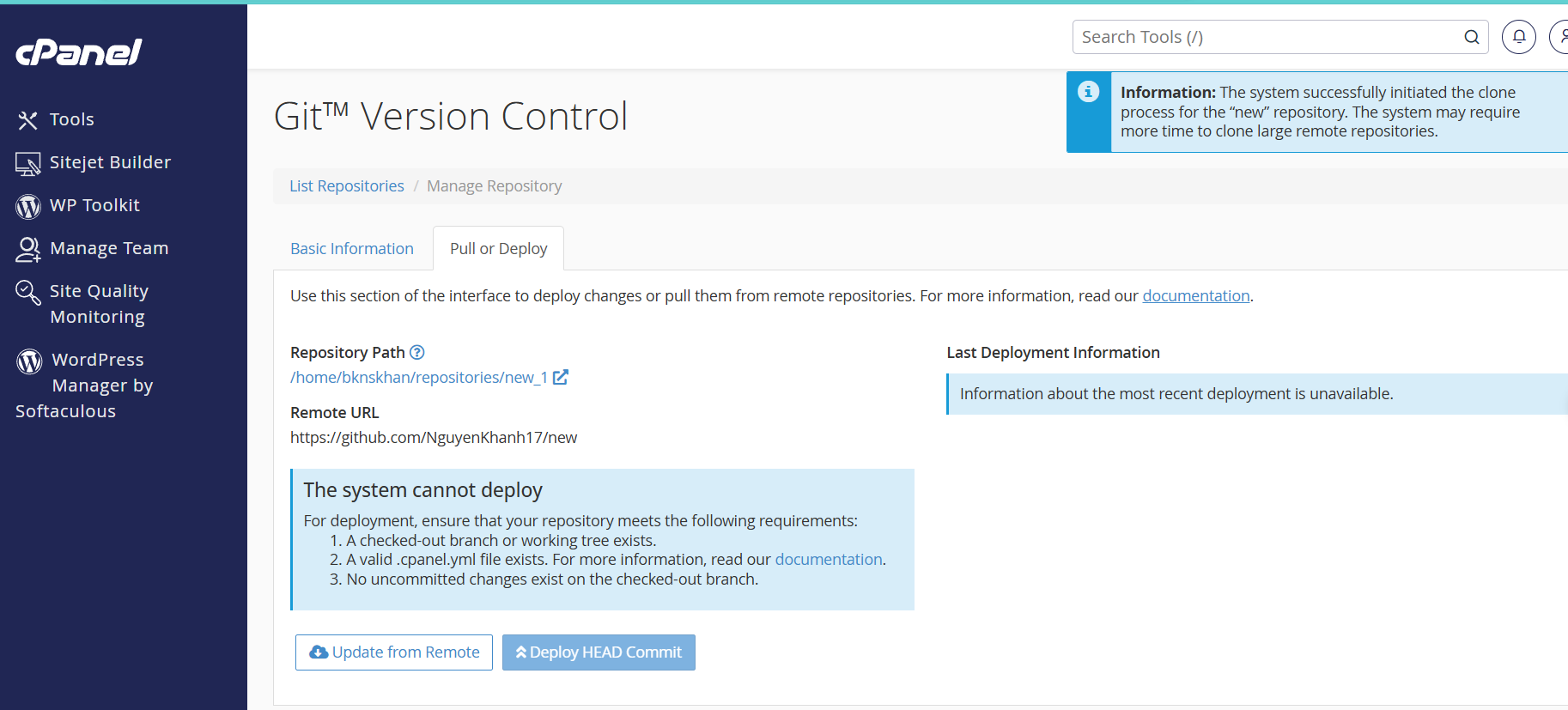 nhap-Update-from-Remote