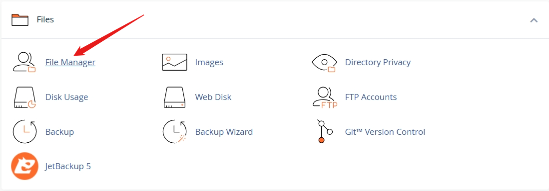 truy-cap-File-Manager-trong-cPanel